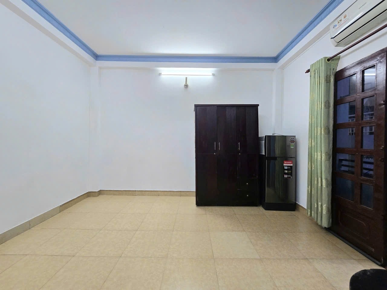 Phòng trọ Studio 25m2 tại Jinjoo Home Cách Mạng Tháng Tám - Quận 3 - Phòng ngủ