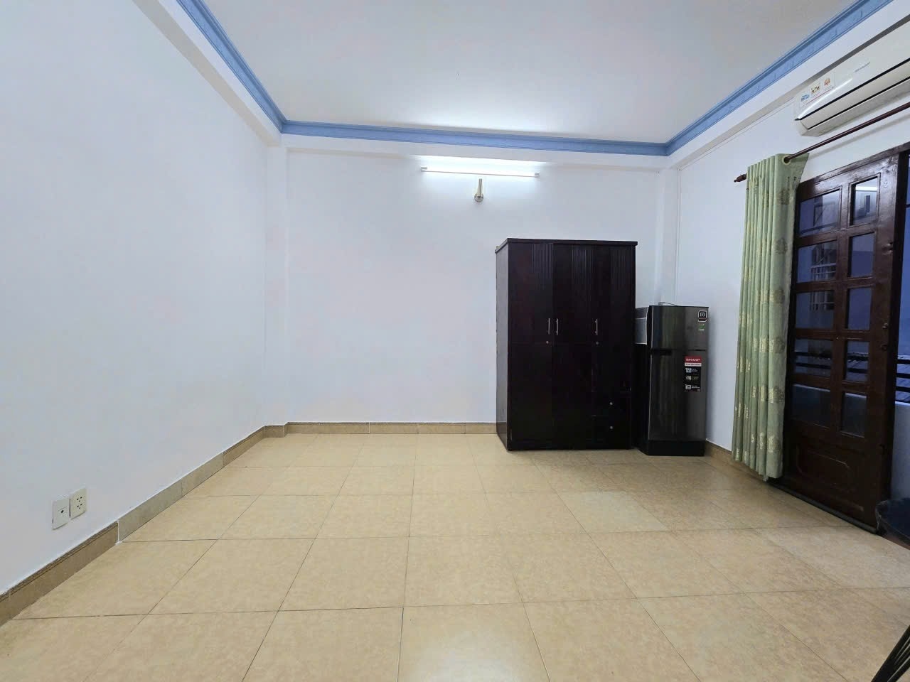 Phòng trọ Studio 25m2 tại Jinjoo Home Cách Mạng Tháng Tám - Quận 3 - Phòng ngủ