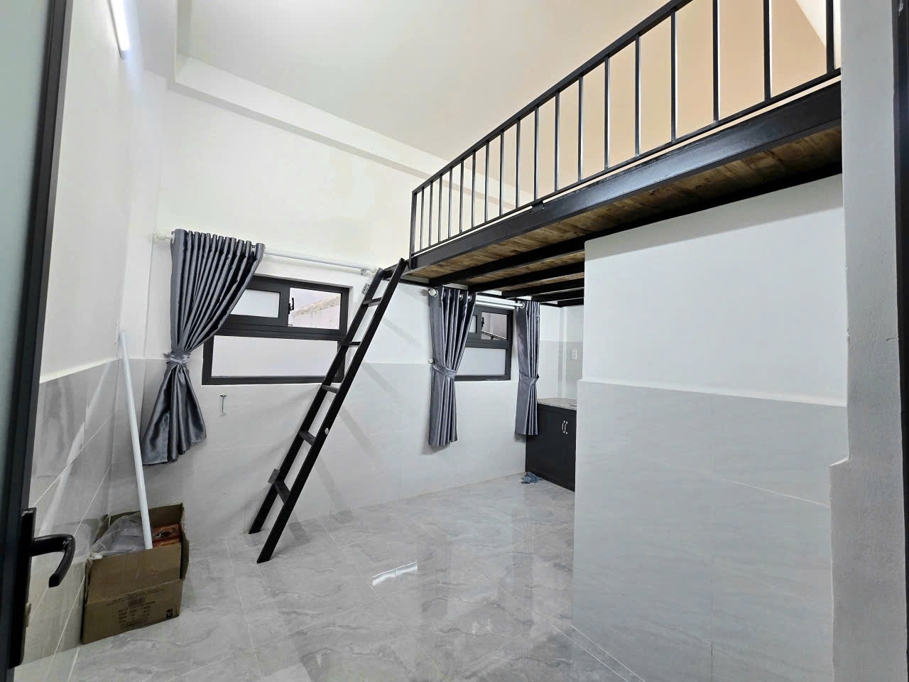 Phòng trọ Duplex 20m2 tại Jinjoo Home Trần Văn Ðang - Quận 3 - Phòng khách