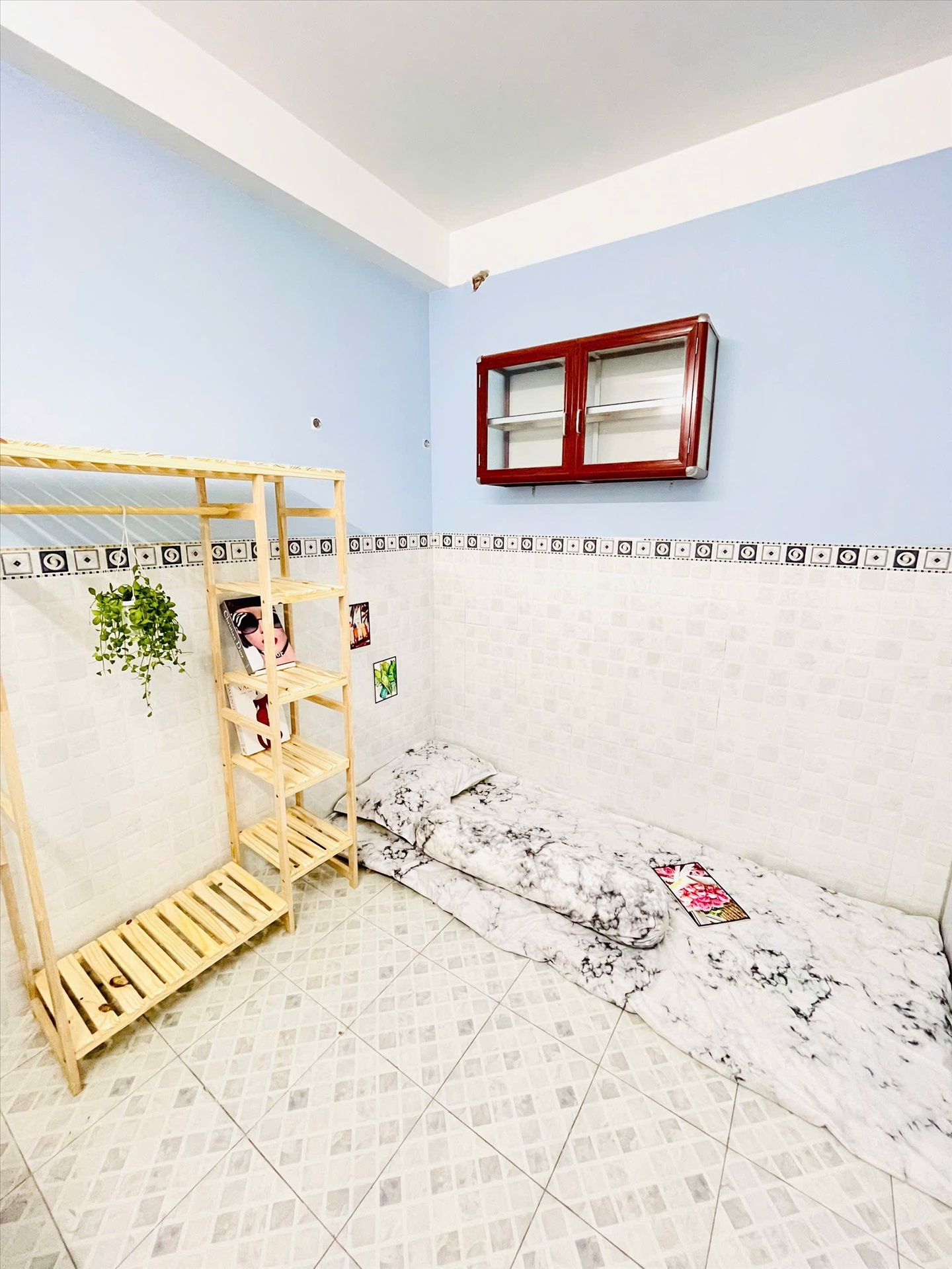 Phòng trọ Studio 15m2 tại Sunhome Phan Văn Trị - Gò Vấp - Phòng ngủ