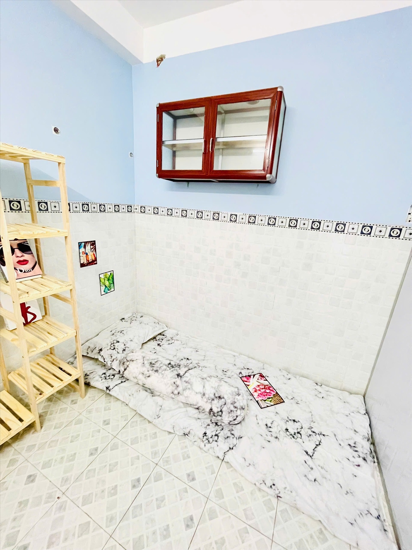 Phòng trọ Studio 15m2 tại Sunhome Phan Văn Trị - Gò Vấp - Phòng ngủ