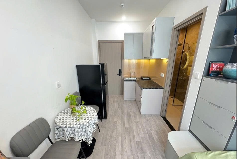 Phòng trọ Studio 32m2 tại PTC House Trường Sa - Quận 3 - Phòng bếp