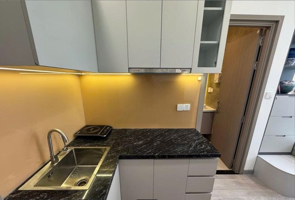 Phòng trọ Studio 32m2 tại PTC House Trường Sa - Quận 3 - Phòng bếp