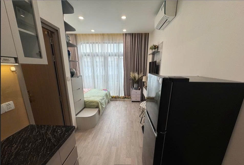 Phòng trọ Studio 32m2 tại PTC House Trường Sa - Quận 3 - Phòng bếp