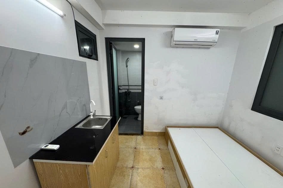 Phòng trọ Studio 20m2 tại PTC House 1 Trần Bá Giao - Gò Vấp - Phòng ngủ