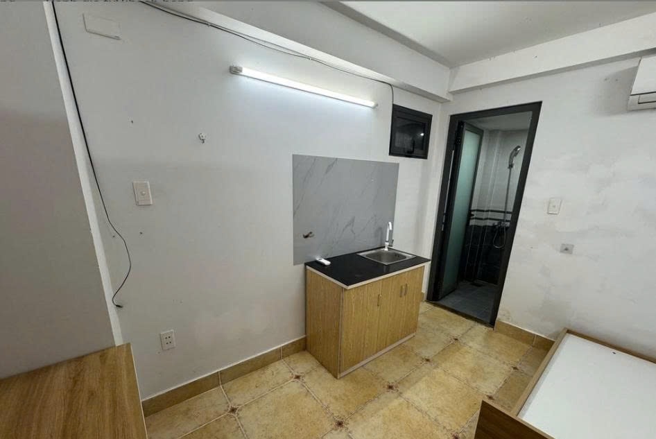 Phòng trọ Studio 20m2 tại PTC House 1 Trần Bá Giao - Gò Vấp - Phòng ngủ