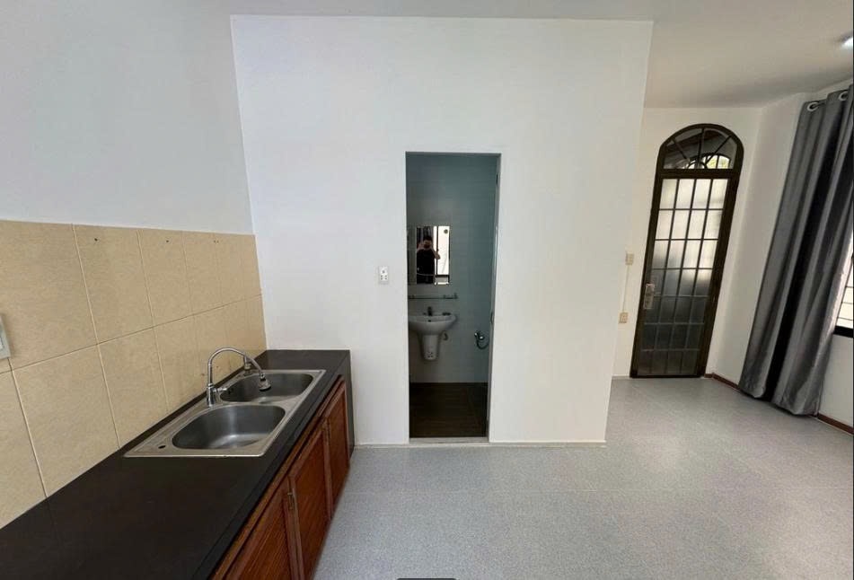 Phòng trọ Studio 28m2 tại PTC House Phan Đình Phùng - Phú Nhuận - Phòng bếp