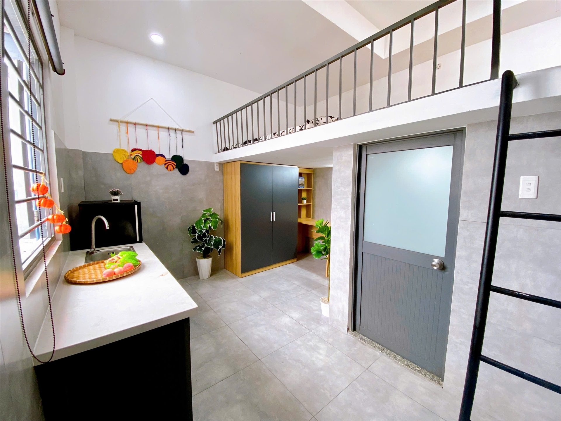 Phòng trọ Duplex 20m2 tại Cozy Home 1 Đường số 1 - Gò Vấp - Phòng khách