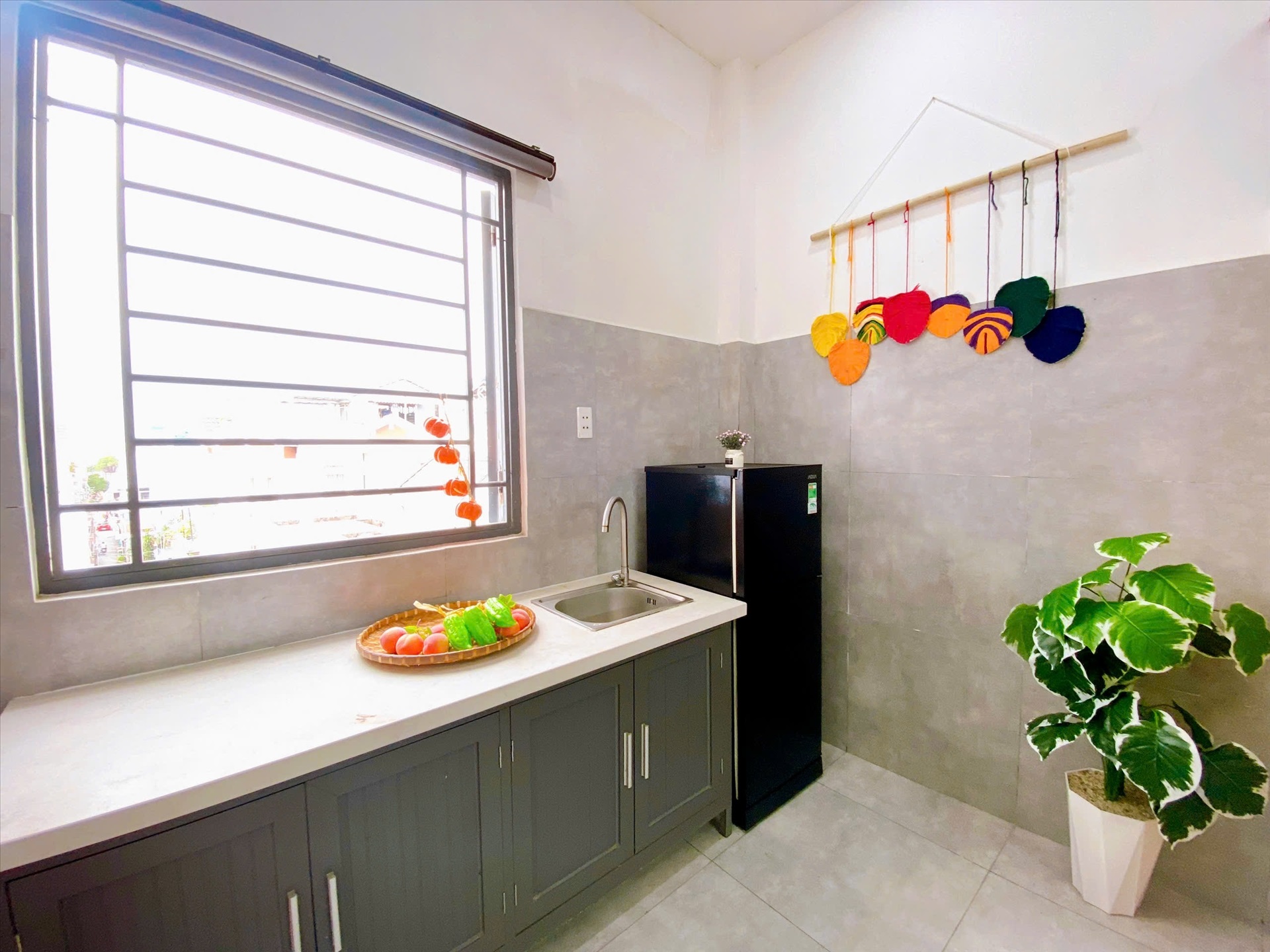 Phòng trọ Duplex 20m2 tại Cozy Home 1 Đường số 1 - Gò Vấp - Phòng bếp