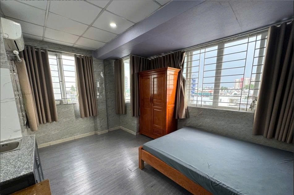Phòng trọ Studio 20m2 tại PTC House 1 Nguyễn Oanh - Gò Vấp - Phòng ngủ