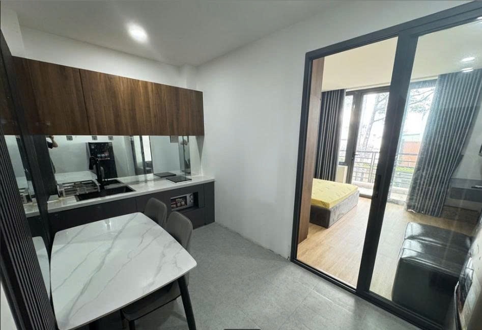 Phòng trọ 1 Phòng ngủ 40m2 tại PTC House 1 Trần Hưng Đạo - Quận 5 - Phòng bếp