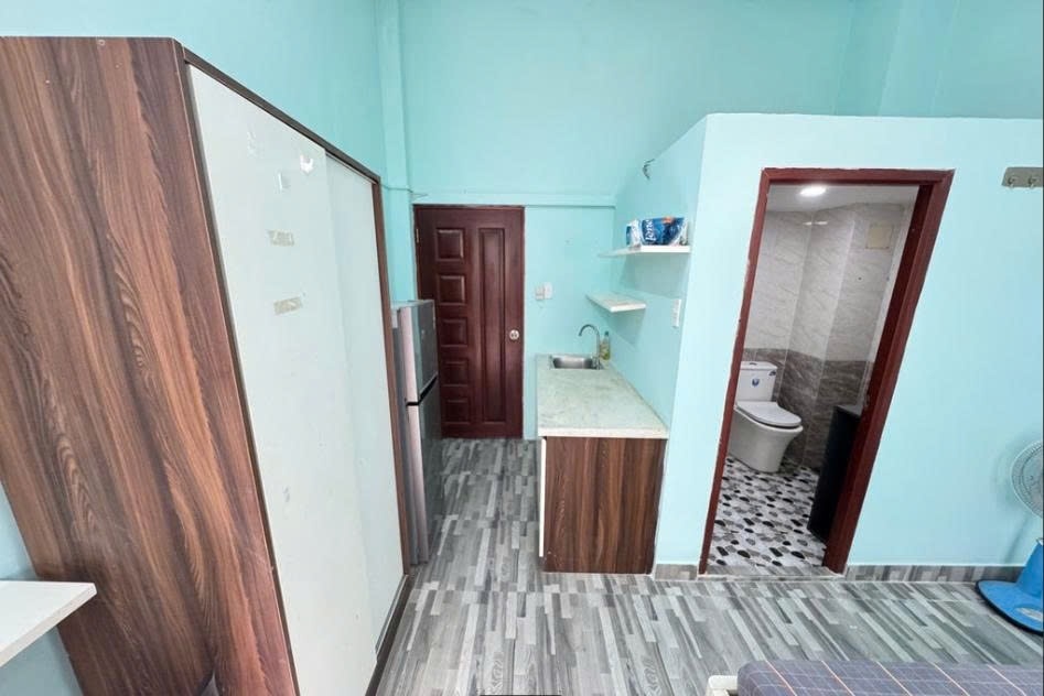 Phòng trọ Studio 20m2 tại PTC House Sư Vạn Hạnh - Quận 10 - Phòng bếp