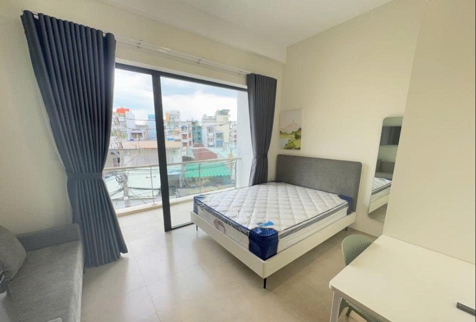 Phòng trọ Studio 25m2 tại PTC House 5 Trần Xuân Soạn - Quận 7 - Phòng ngủ