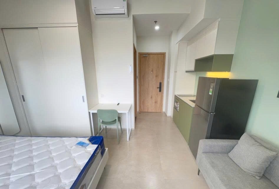 Phòng trọ Studio 25m2 tại PTC House 5 Trần Xuân Soạn - Quận 7 - Phòng ngủ