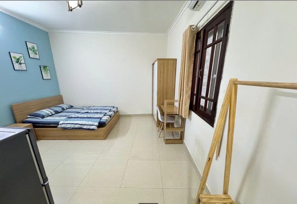 Phòng trọ Studio 30m2 tại PTC House Điện Biên Phủ - Quận 3 - Phòng ngủ