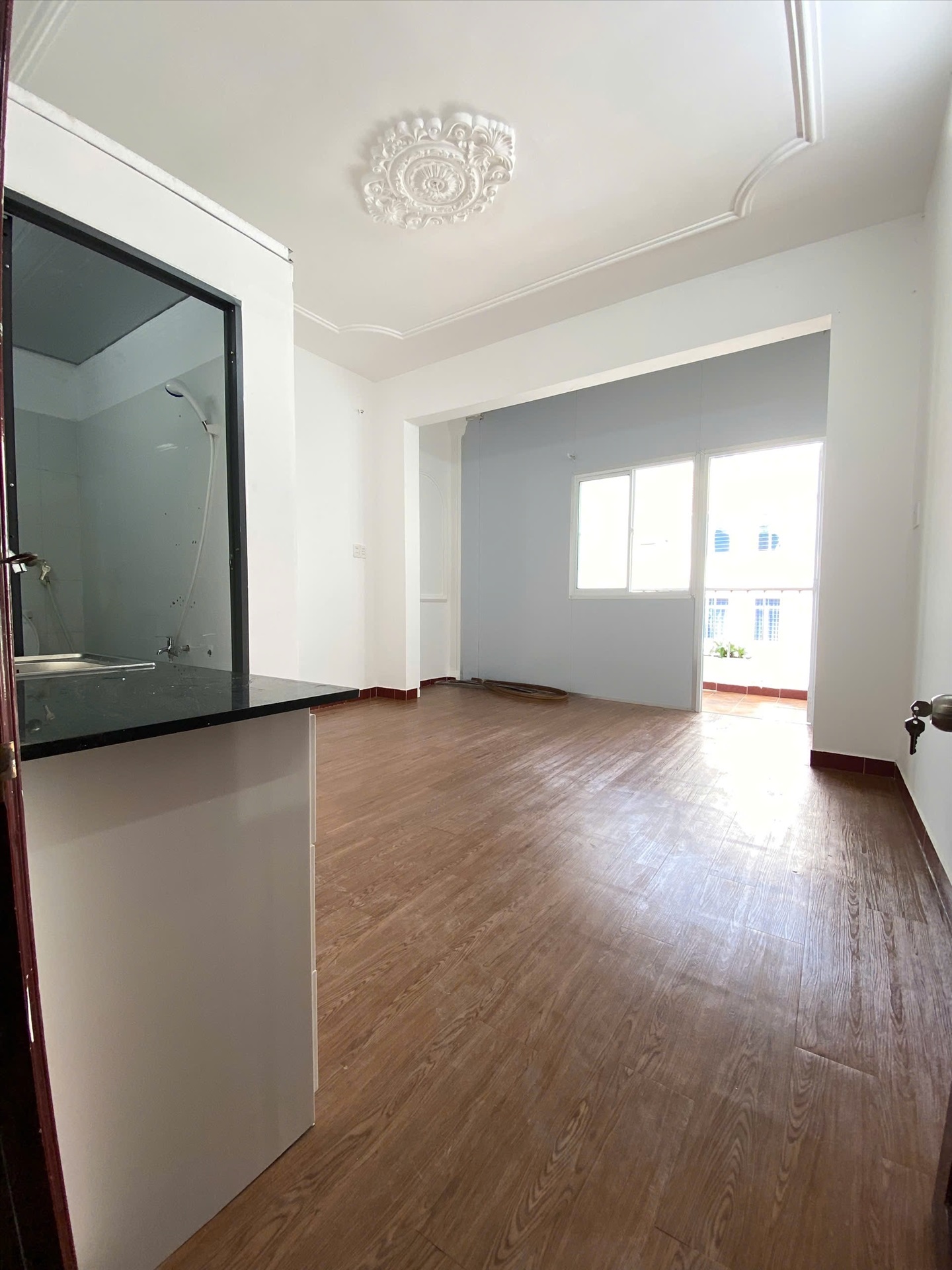 Phòng trọ Studio 30m2 tại Jinjoo Home Nguyễn Thái Bình - Tân Bình - Phòng ngủ