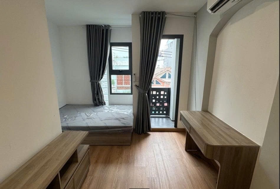 Phòng trọ Studio 40m2 tại PTC House  Xóm Chiếu - Quận 4 - Phòng ngủ