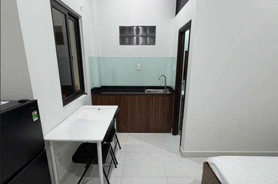 Phòng trọ Studio 20m2 tại PTC House Văn Cao - Tân Phú - Phòng ngủ
