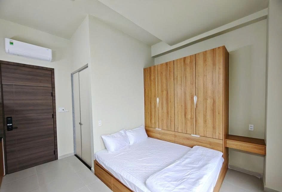 Phòng trọ Studio 18m2 tại PTC House 6 Trần Xuân Soạn - Quận 7 - Phòng ngủ