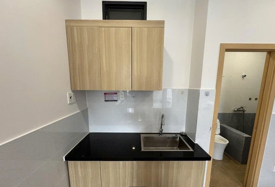 Phòng trọ Studio 40m2 tại PTC House Vạn Kiếp - Bình Thạnh - Phòng bếp