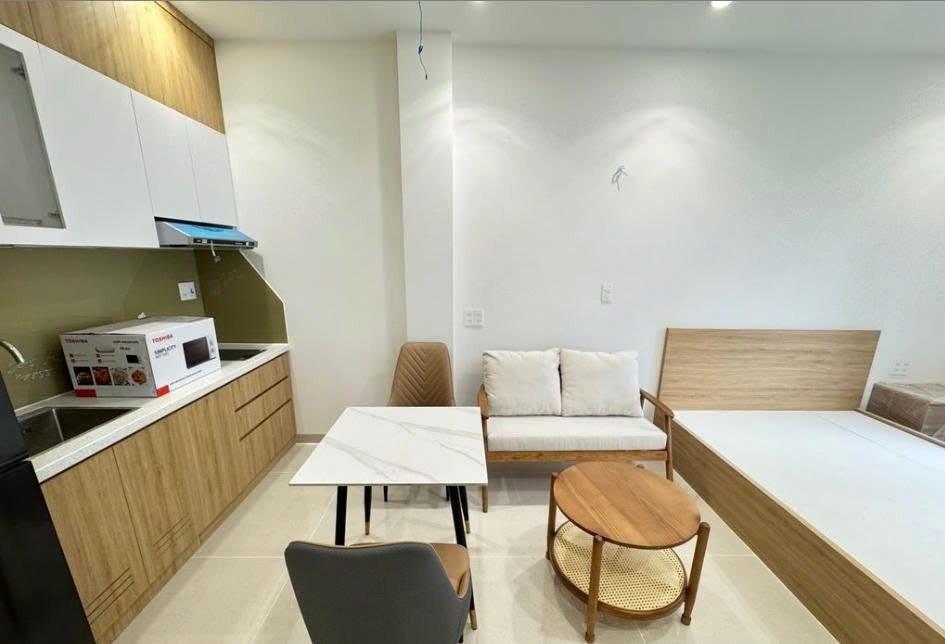 Phòng trọ Studio 35m2 tại PTC House 1 Đường số 63 - Quận 2 - Phòng bếp