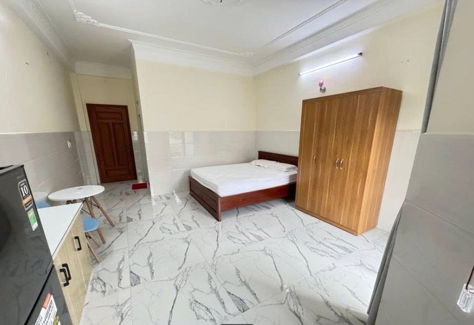 Phòng trọ Studio 28m2 tại PTC House Đường số 49 - Bình Tân - Phòng ngủ