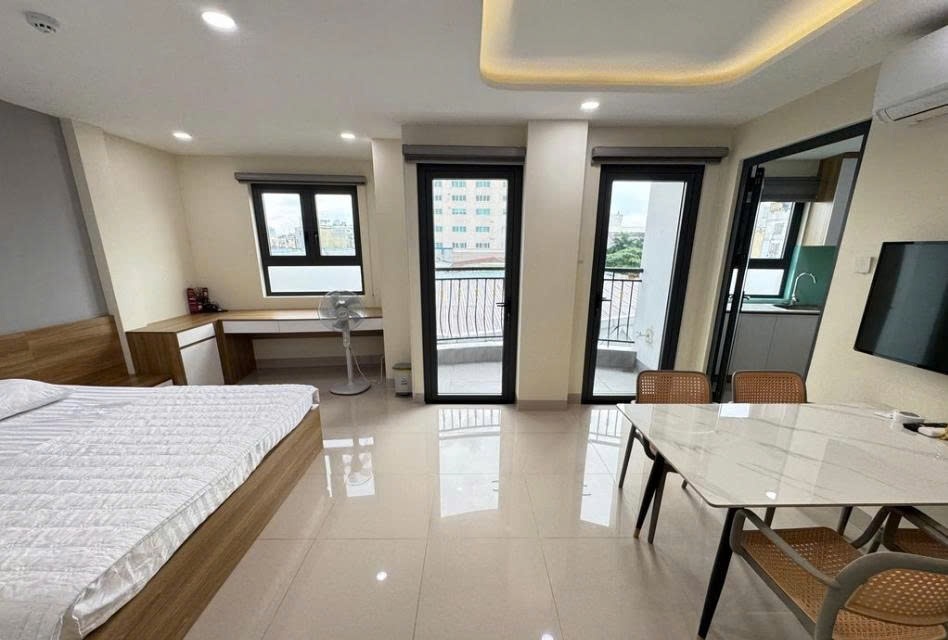 Phòng trọ 1 Phòng ngủ 45m2 tại PTC House 1 Sư Vạn Hạnh - Quận 10 - Phòng ngủ