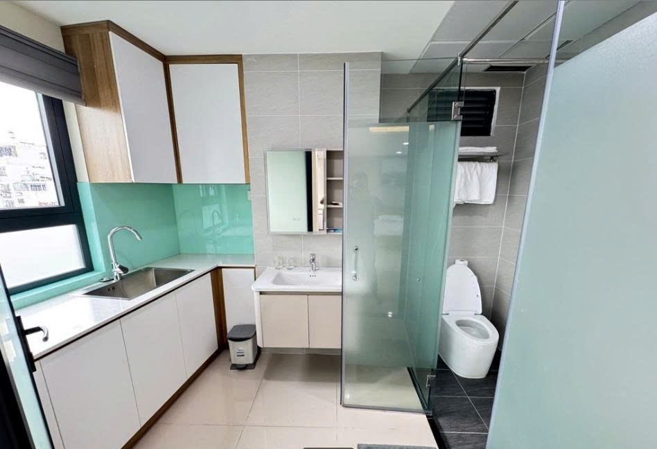 Phòng trọ 1 Phòng ngủ 45m2 tại PTC House 1 Sư Vạn Hạnh - Quận 10 - Phòng bếp