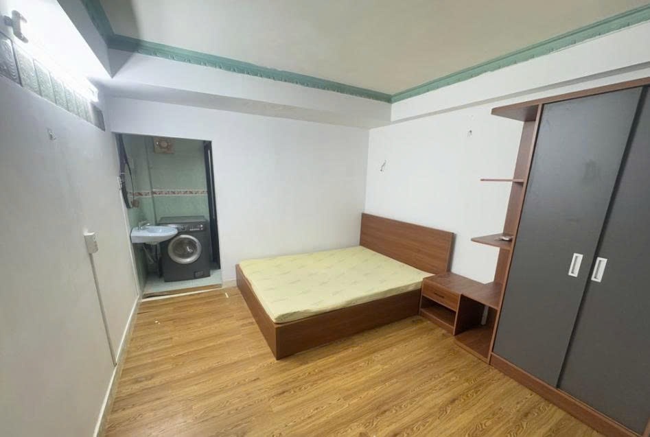 Phòng trọ Studio 35m2 tại PTC House Lê Đại Hành - Quận 11 - Phòng ngủ