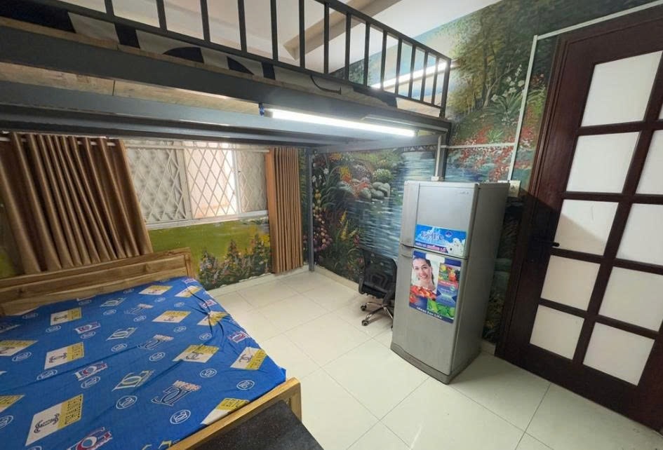 Phòng trọ Duplex 18m2 tại PTC House Trần Qúy Cáp - Bình Thạnh - Phòng ngủ