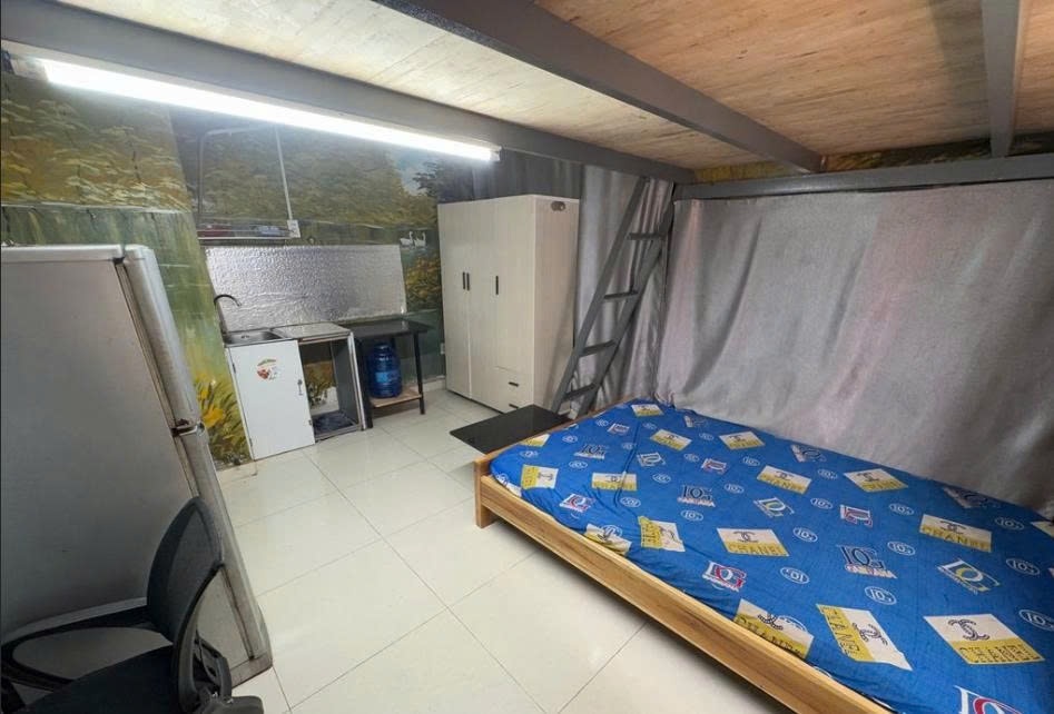 Phòng trọ Duplex 18m2 tại PTC House Trần Qúy Cáp - Bình Thạnh - Phòng bếp