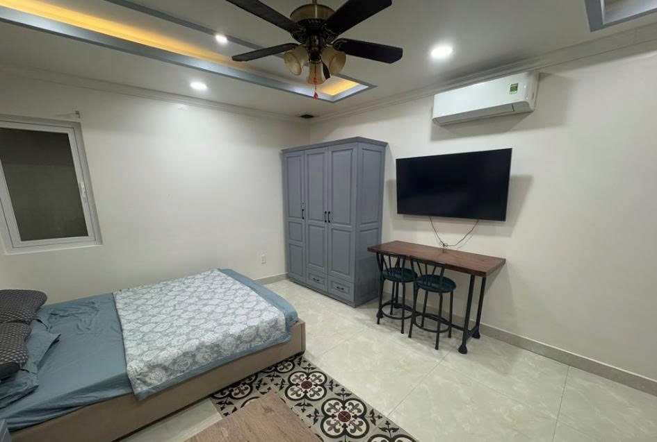 Phòng trọ Studio 35m2 tại PTC House 2 Nguyễn Công Hoan - Phú Nhuận - Phòng ngủ