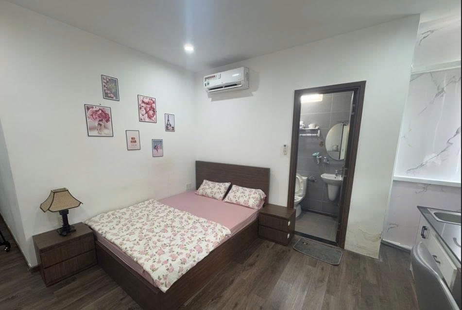 Phòng trọ Studio 30m2 tại PTC House 1 Nguyễn Kiệm - Phú Nhuận - Phòng ngủ