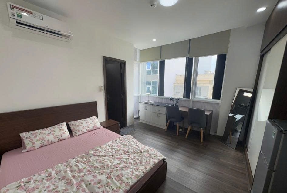 Phòng trọ Studio 30m2 tại PTC House 1 Nguyễn Kiệm - Phú Nhuận - Phòng ngủ