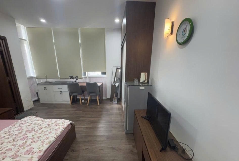 Phòng trọ Studio 30m2 tại PTC House 1 Nguyễn Kiệm - Phú Nhuận - Phòng ngủ
