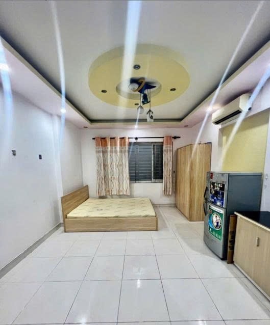 Phòng trọ Studio 25m2 tại PTC House Nguyễn Hồng Đào - Tân Bình - Phòng ngủ