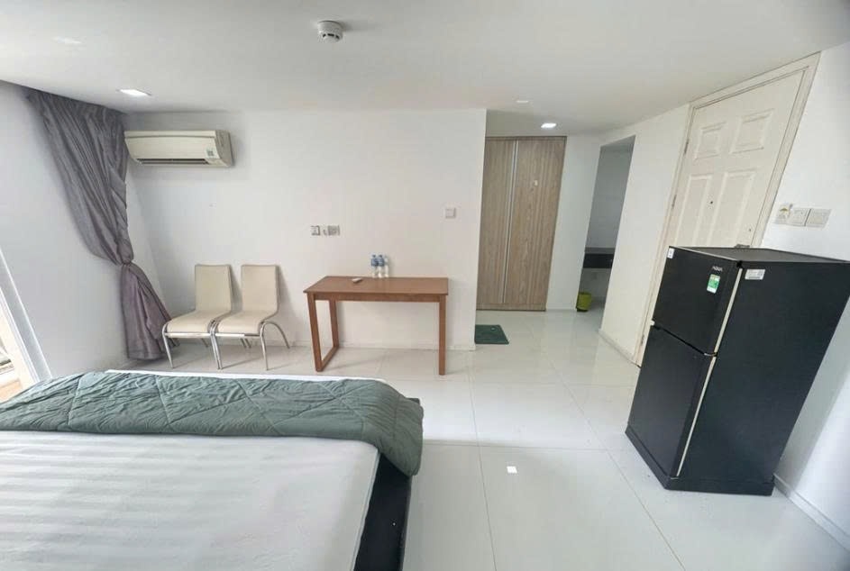 Phòng trọ Studio 35m2 tại PTC House Tân Phú - Quận 7 - Phòng ngủ