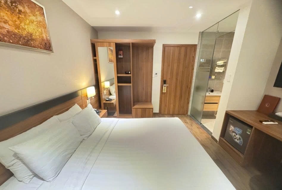 Phòng trọ Studio 25m2 tại PTC House 5 Cộng Hòa - Tân Bình - Phòng ngủ