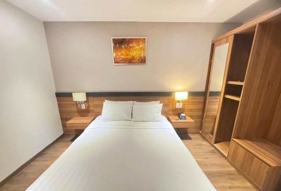 Phòng trọ Studio 25m2 tại PTC House 5 Cộng Hòa - Tân Bình - Phòng ngủ