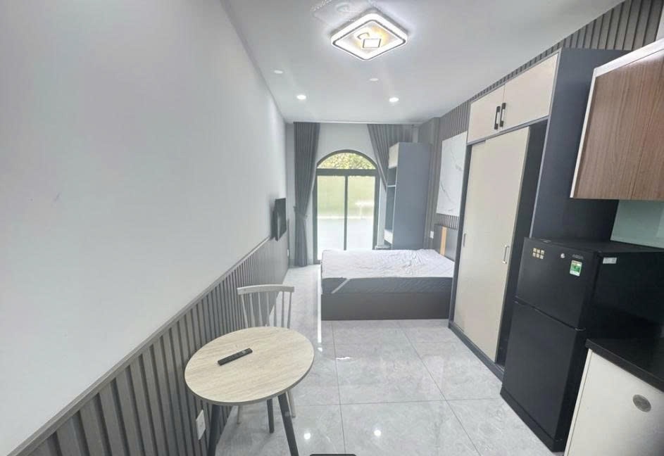 Phòng trọ Studio 22m2 tại PTC House Đường số 39 - Quận 7 - Phòng ngủ
