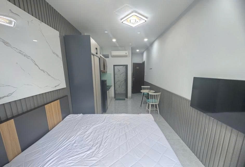 Phòng trọ Studio 22m2 tại PTC House Đường số 39 - Quận 7 - Phòng ngủ