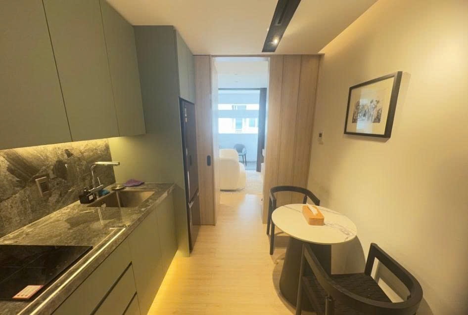 Phòng trọ 1 Phòng ngủ 30m2 tại PTC House 7 Nguyễn Thị Minh Khai - Quận 1 - Phòng bếp