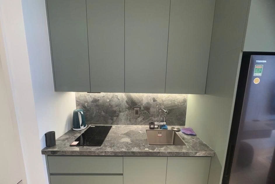 Phòng trọ 1 Phòng ngủ 30m2 tại PTC House 7 Nguyễn Thị Minh Khai - Quận 1 - Phòng bếp