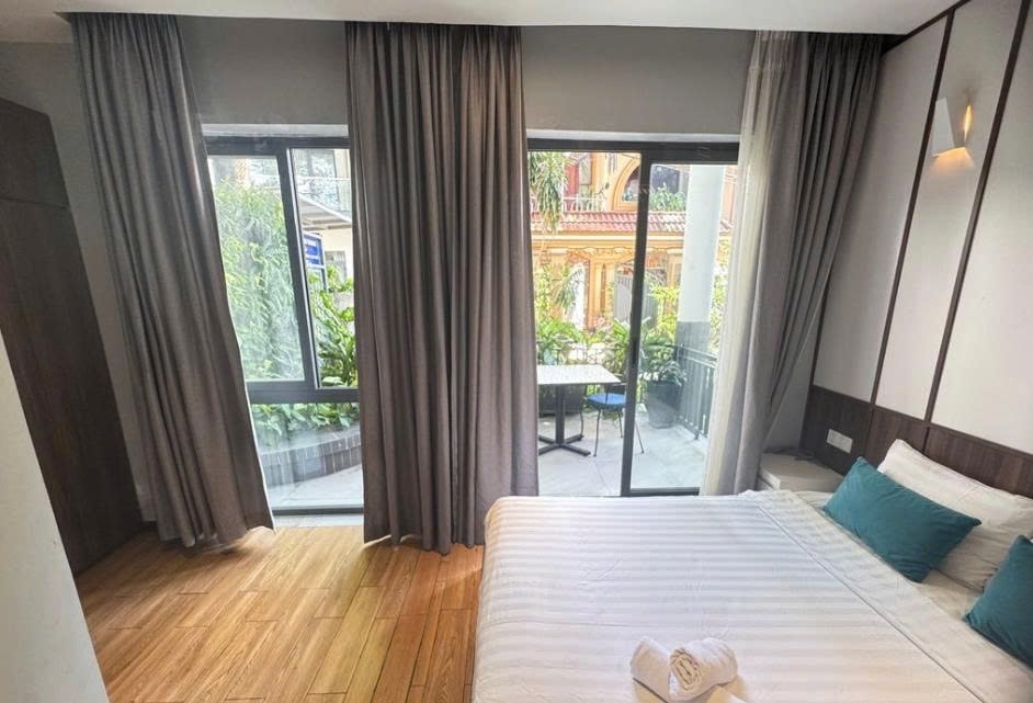 Phòng trọ Studio 50m2 tại PTC House Sông Đáy - Tân Bình - Góc làm việc