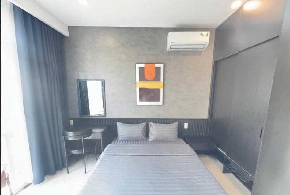 Phòng trọ Studio 30m2 tại PTC House Huyền Quang - Quận 1 - Phòng ngủ