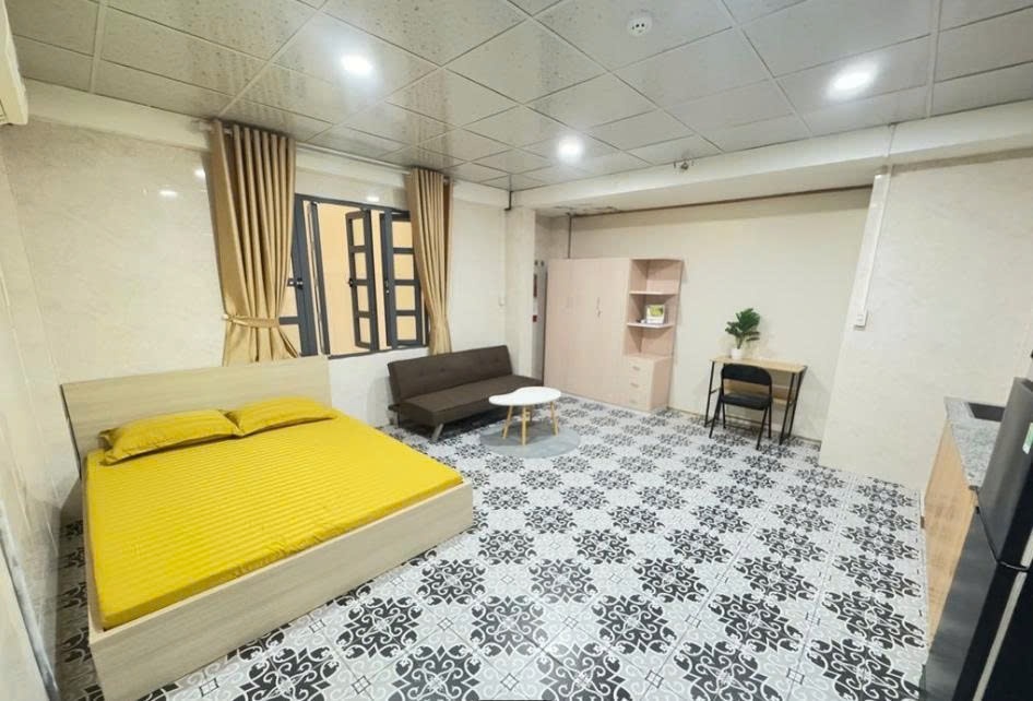 Phòng trọ Studio 30m2 tại PTC House Bùi Thị Xuân - Tân Bình - Phòng ngủ