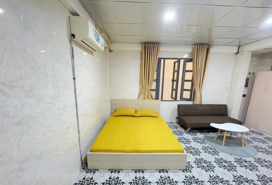 Phòng trọ Studio 30m2 tại PTC House Bùi Thị Xuân - Tân Bình - Phòng ngủ