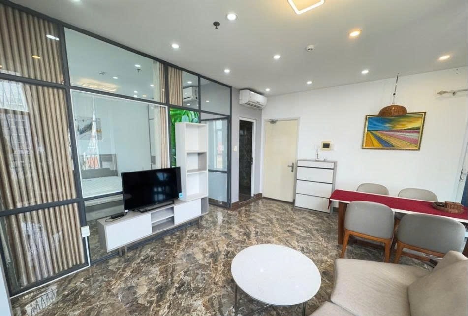 Phòng trọ 1 Phòng ngủ 50m2 tại PTC House 1 Phùng Văn Cung - Phú Nhuận - Phòng khách