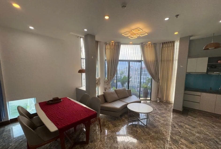 Phòng trọ 1 Phòng ngủ 50m2 tại PTC House 1 Phùng Văn Cung - Phú Nhuận - Phòng khách