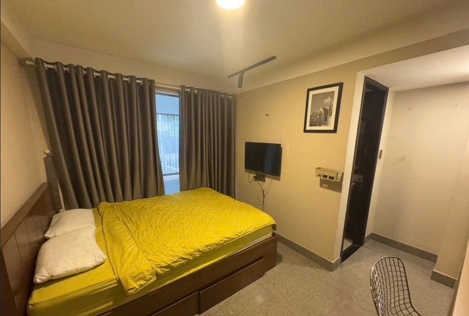 Phòng trọ Studio 16m2 tại PTC House 1 Yên Thế - Tân Bình - Phòng ngủ